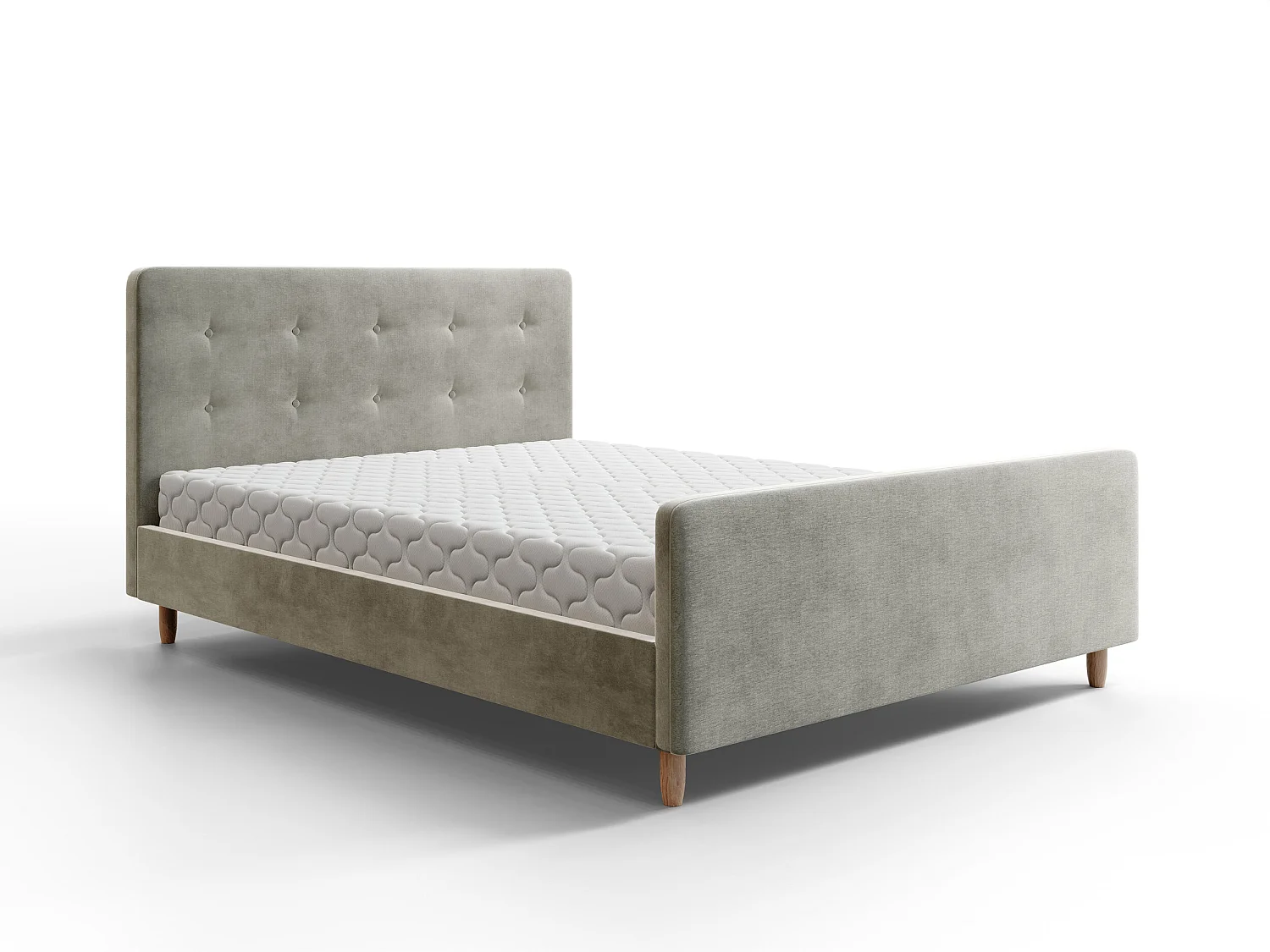 Łóżko tapicerowane CUPRA 160x200 Itaka 16