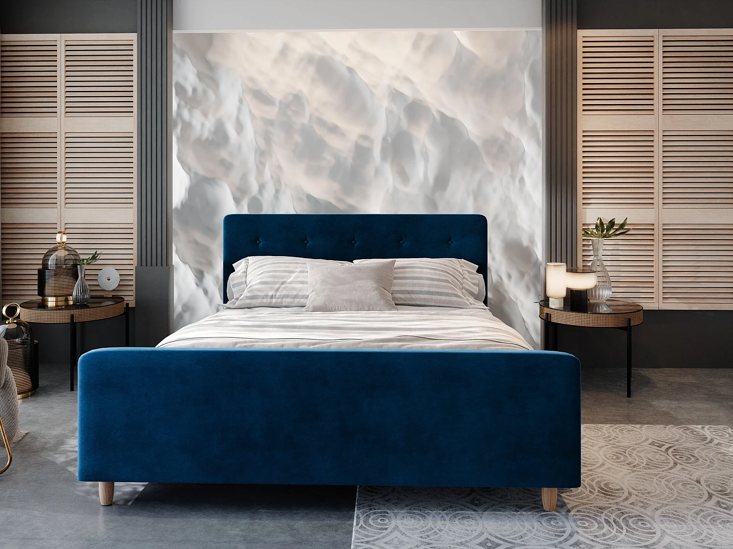 Polsterbett CUPRA 160x200 Itaka 11