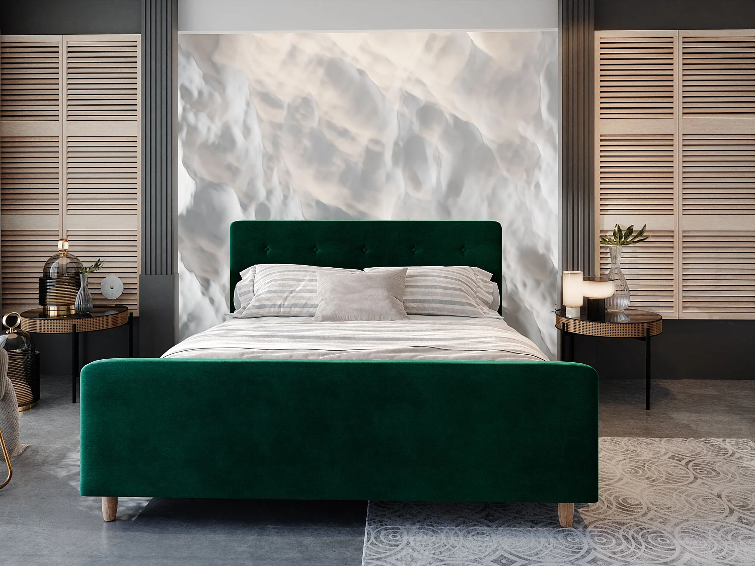 Polsterbett CUPRA 160x200 Itaka 10