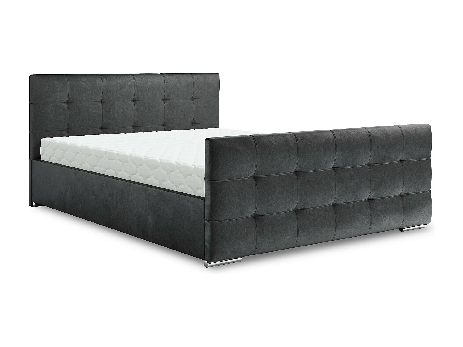 Polsterbett BLIND 120x200 monolith 92