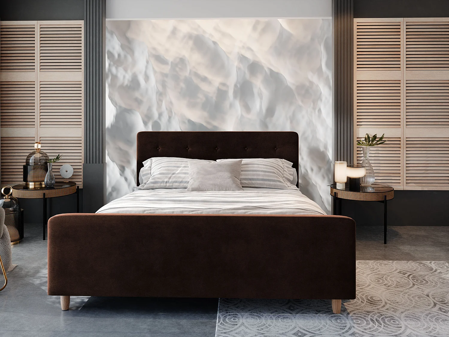 Polsterbett CUPRA 90x200 Itaka 41