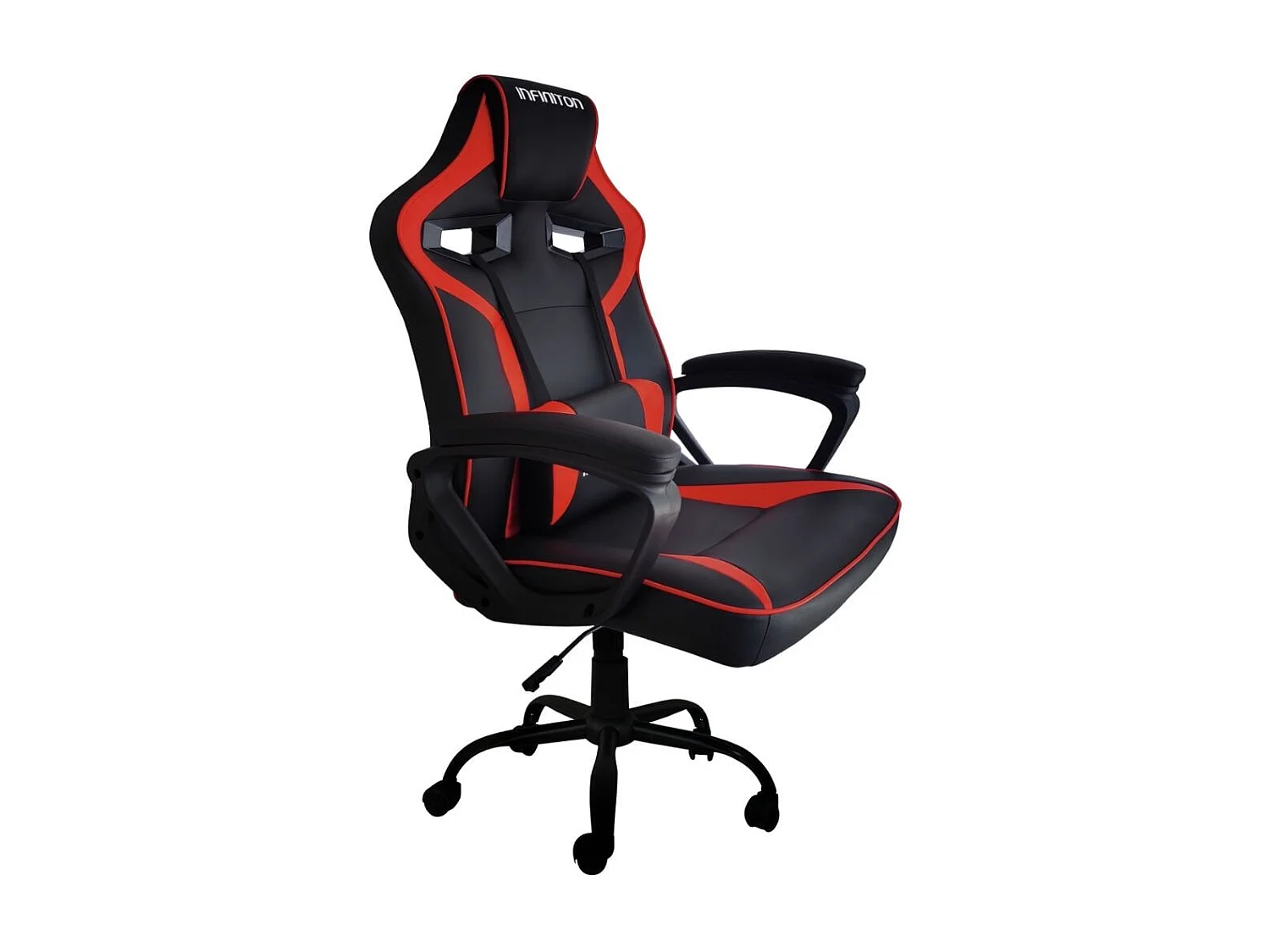 Silla gaming Infiniton GSEAT-TS respaldo reclinable 120kg rojo 115-123,5x64,7x34-52,2 cm