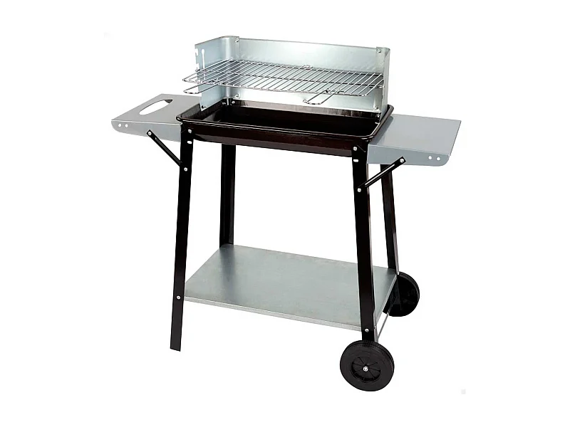 Barbacoa de carbón Aktive Barbecue 1 parrilla 4 alturas inox