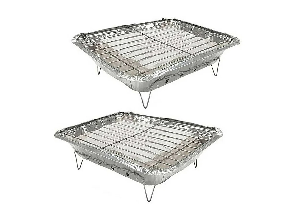 Barbacoa instantánea desechable Algon 800gr