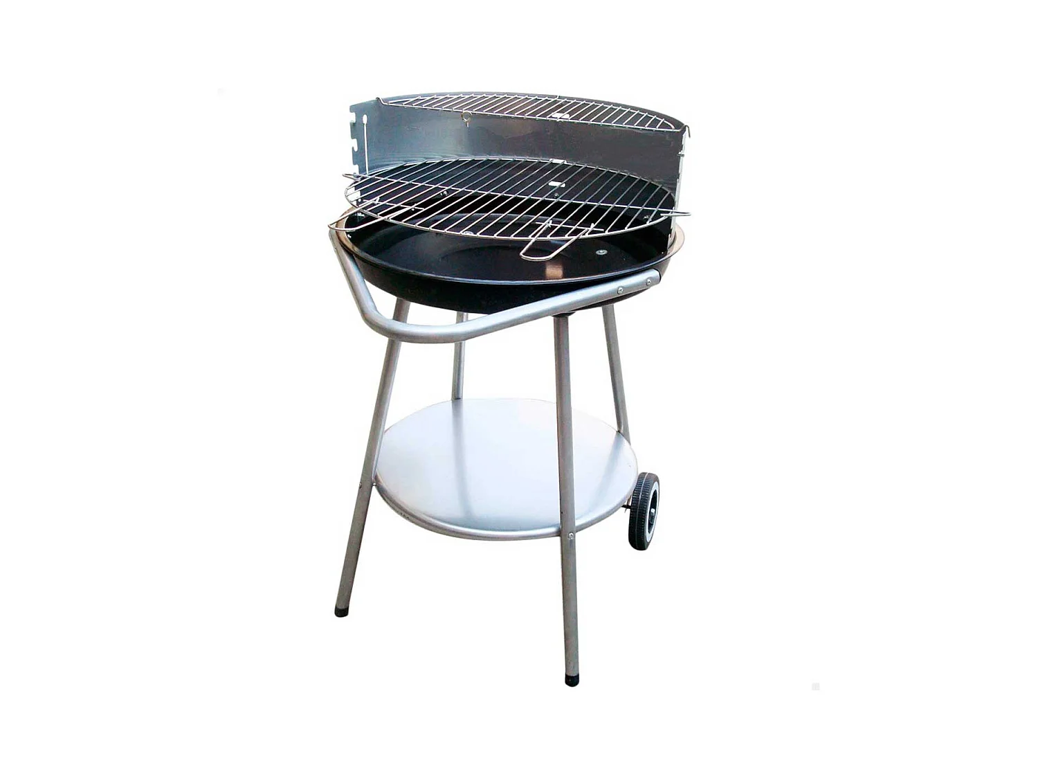 Barbacoa de carbón Aktive Barbecue 2 parrillas 4 alturas inox
