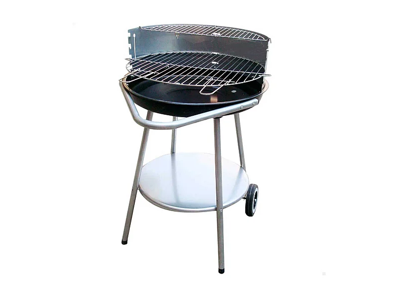 Barbacoa de carbón Aktive Barbecue 2 parrillas 4 alturas inox