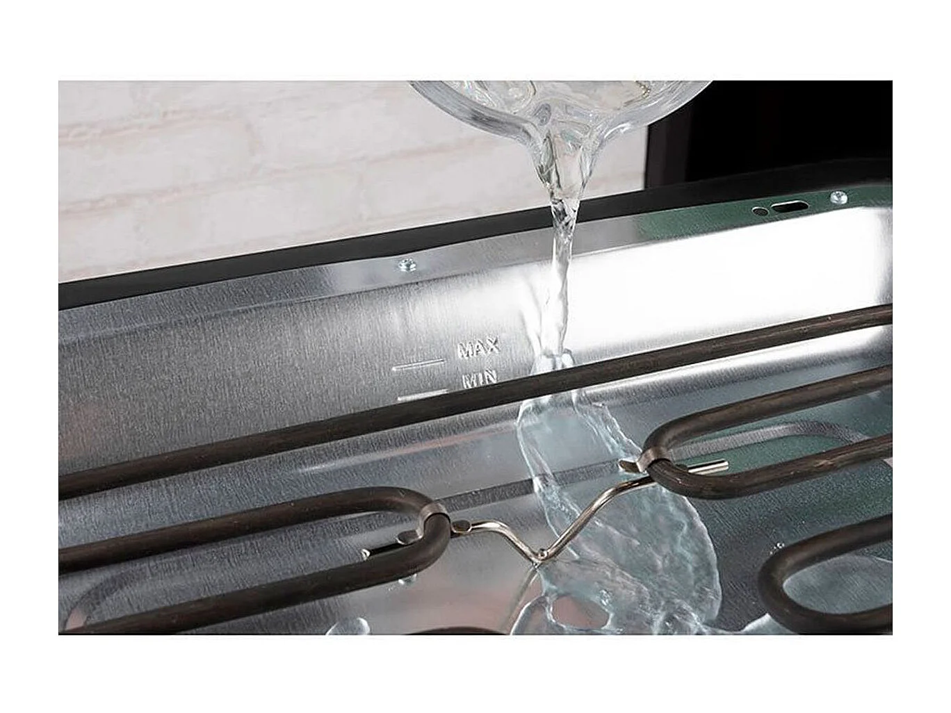 Barbacoa eléctrica Alpina 2 en 1 2000W negro 60x43x35 cm