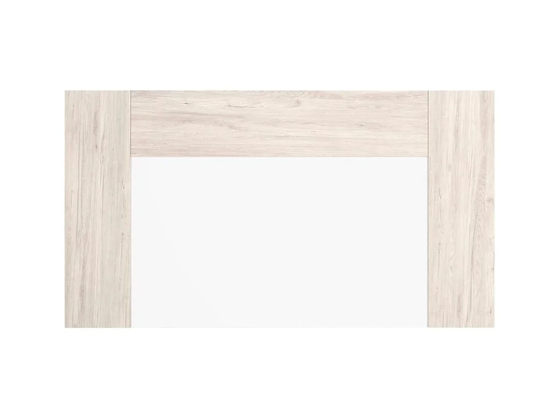 Cabecero Luce diseño mural blanco/sahara 90x162,6x3,2 cm