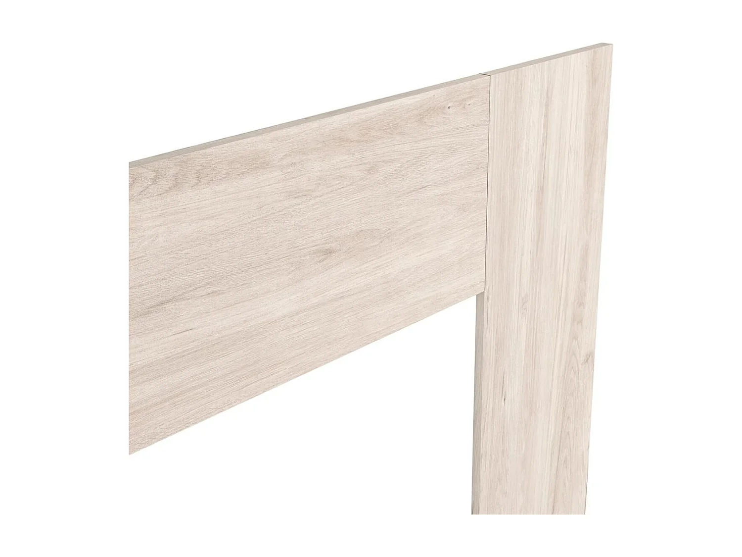 Cabecero Luce diseño mural blanco/sahara 90x162,6x3,2 cm