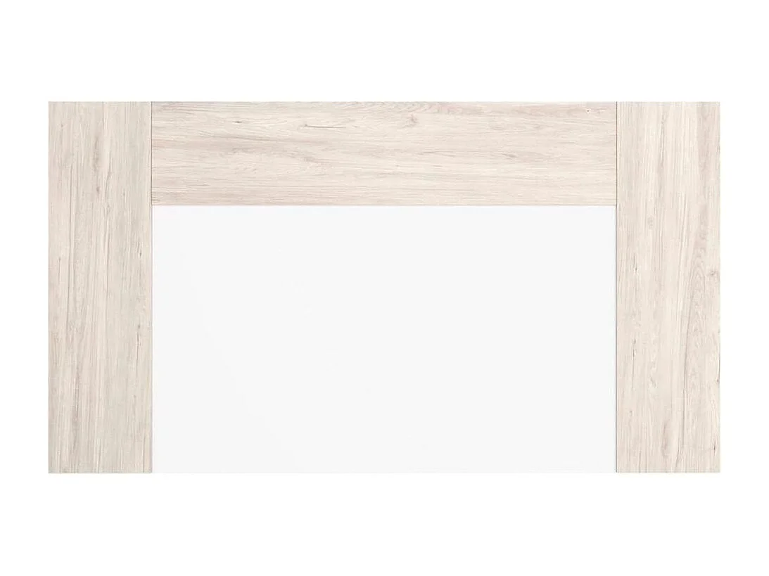Cabecero Luce diseño mural blanco/sahara 90x162,6x3,2 cm
