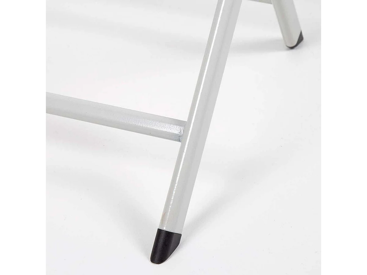 Silla de jardín Aktive Garden plegable blanco 81x46x55 cm