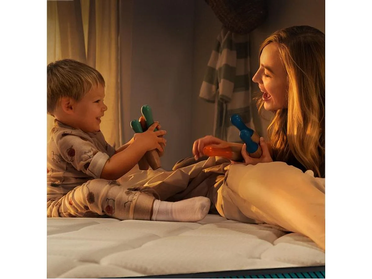 Colchón multicapa Flow PureVital 2900 Cecotec visco + VisComfort+ blanco 90x190 cm