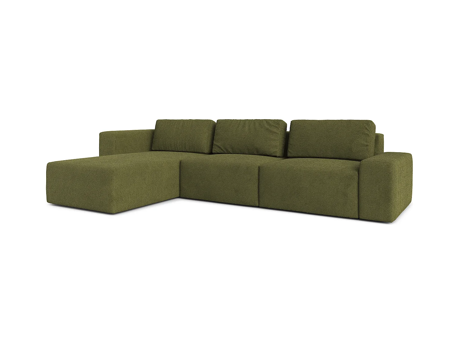 AX LIVING Couch XXL L Form Arkleton Ecksofa Grün 360cm Stil Komfort L