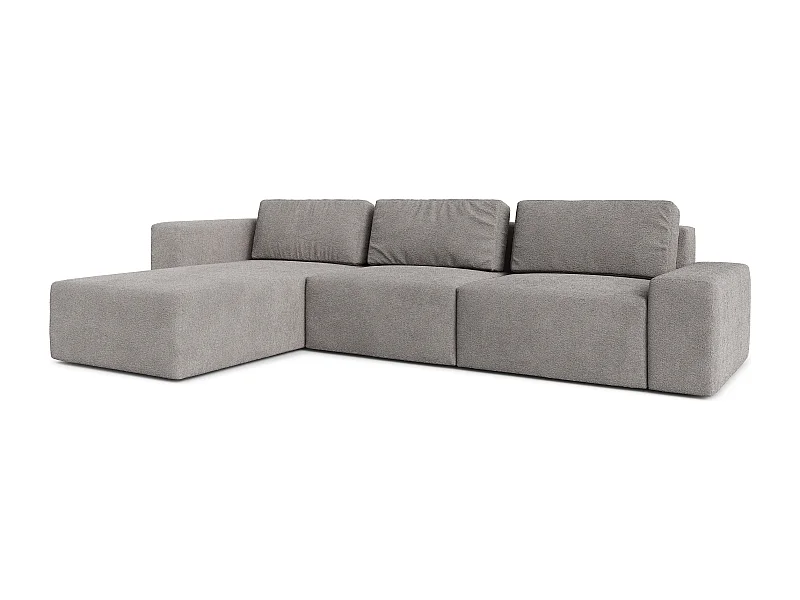 AX LIVING canapé XXL en L Arkleton gris 360 cm – style et confort G