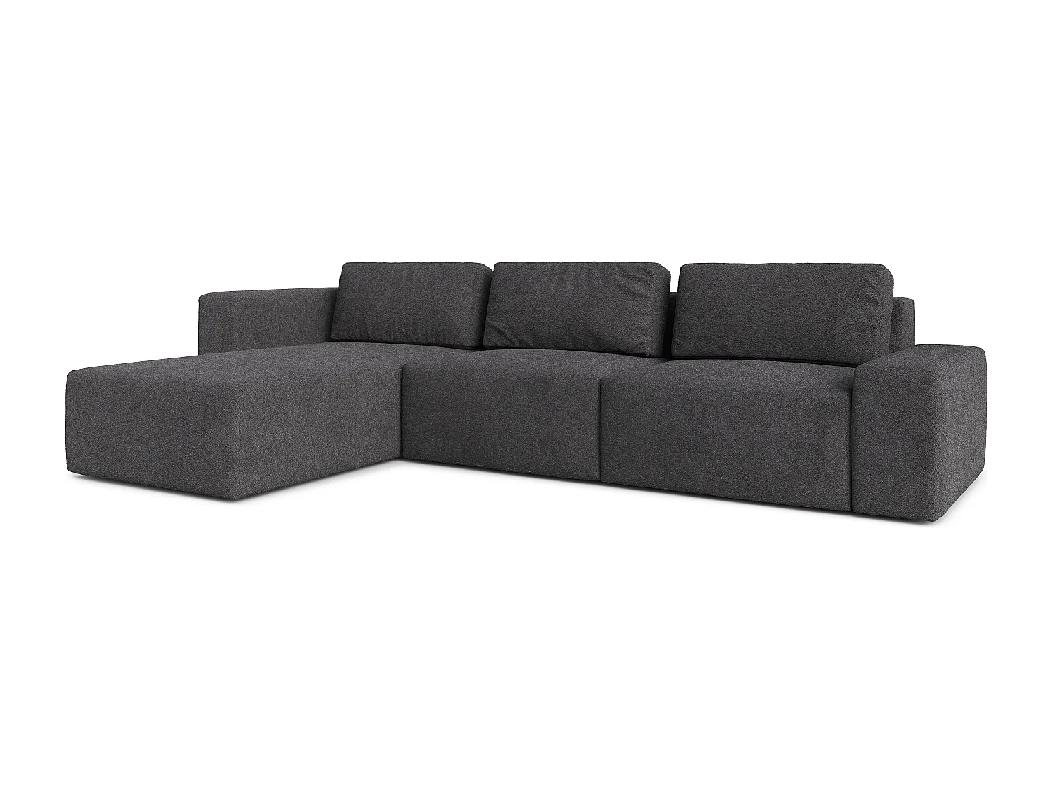 AX LIVING Couch XXL L Form Arkleton Ecksofa Groß Grau 360 cm Modern L