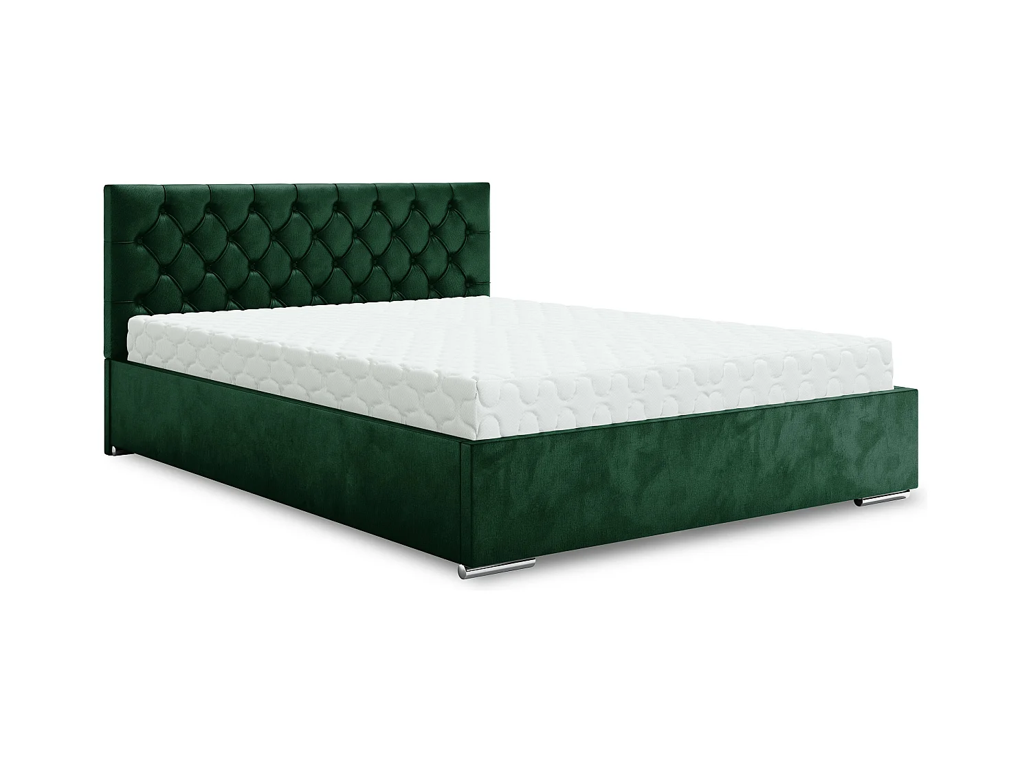 Łóżko tapicerowane DANILO Stelaż Metalowy/Materac Pocket 120x200 monolith 37