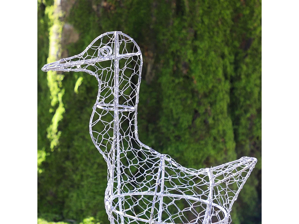 ~ Taupière en métal gris 34 x 18 x 42 cm