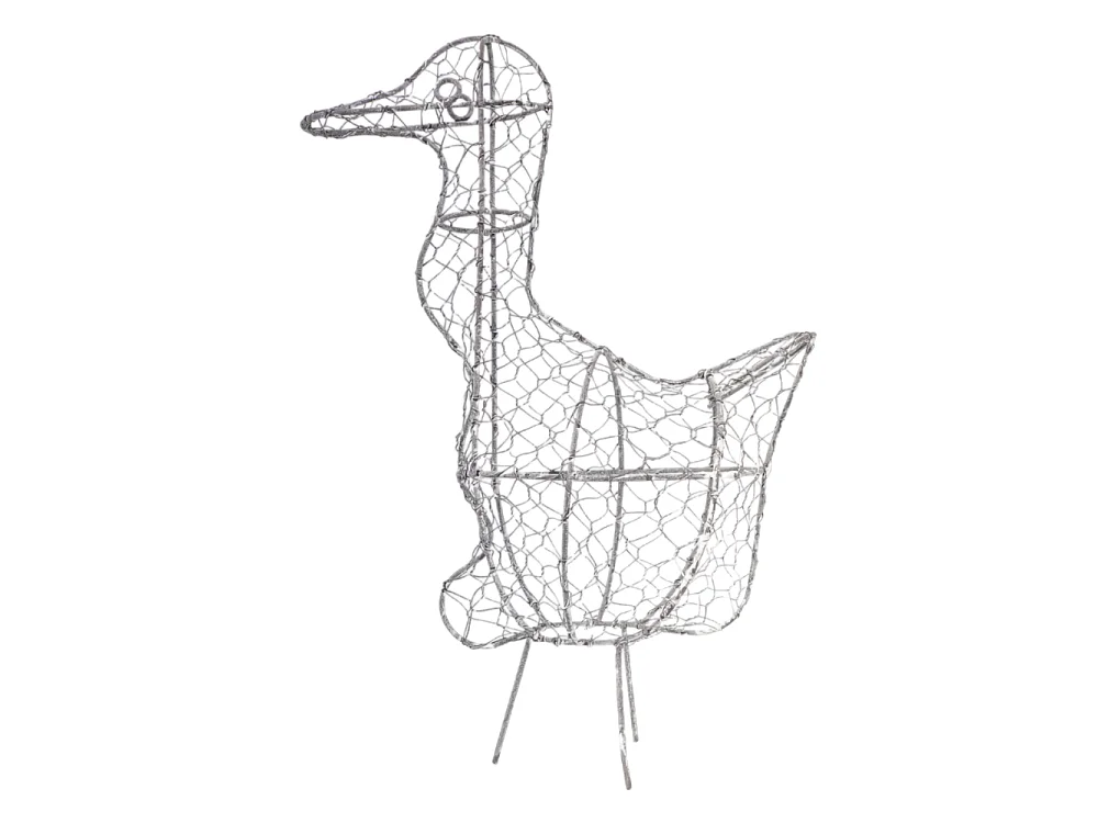 ~ Taupière en métal gris 34 x 18 x 42 cm