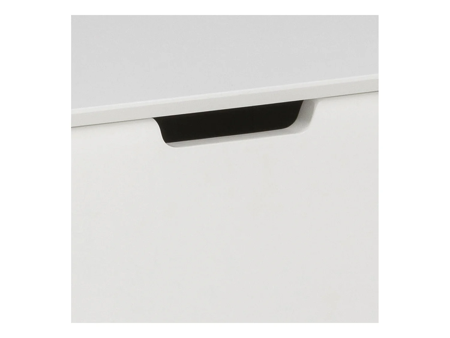 Table de chevet scandinave blanc LOKKA