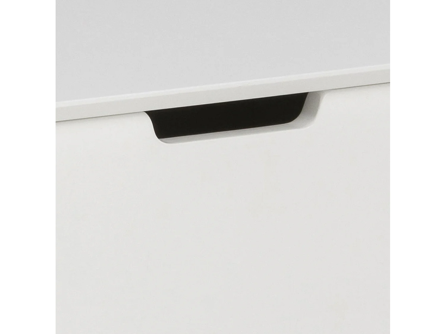 Table de chevet scandinave blanc LOKKA