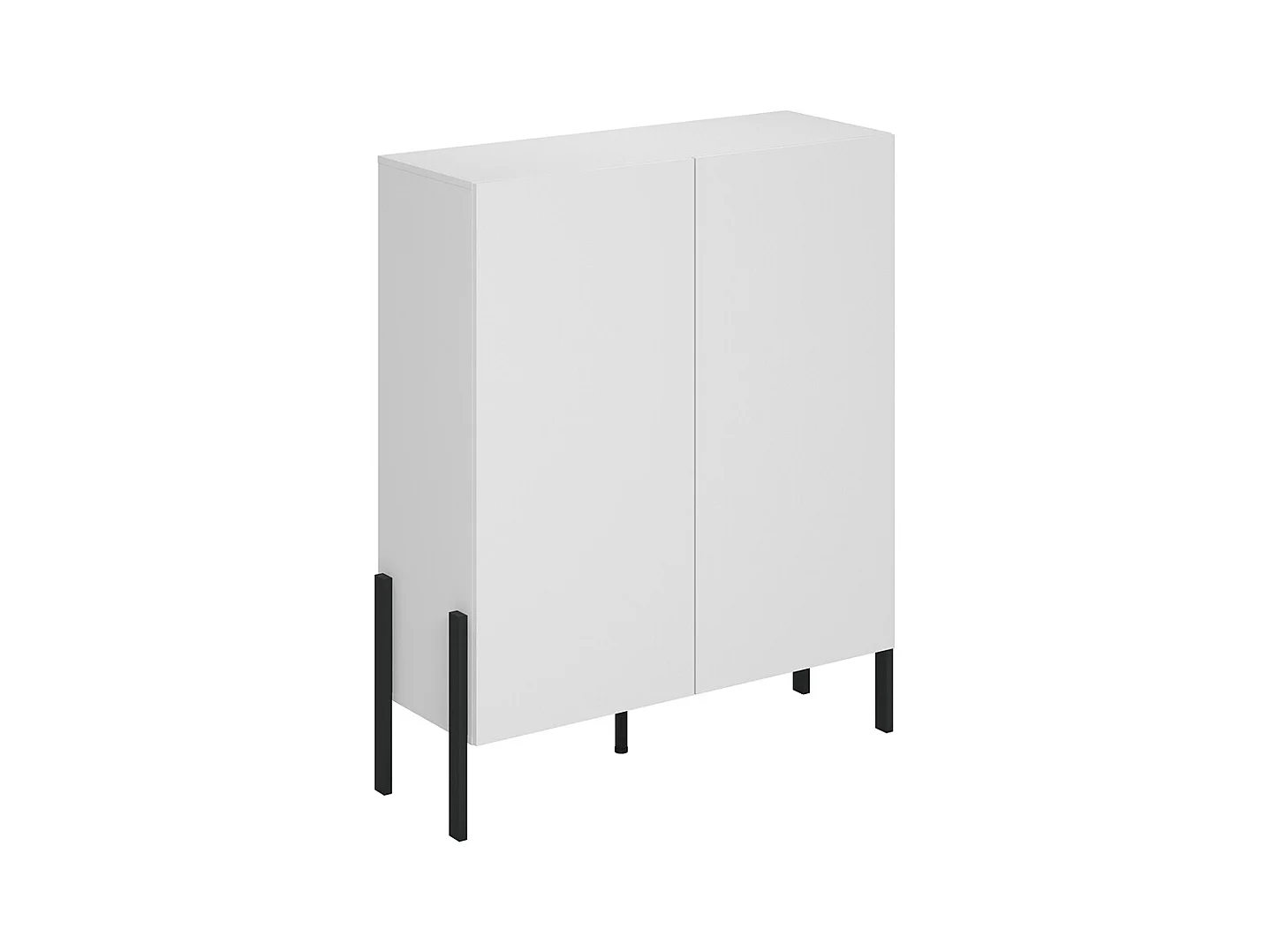 Buffet haut 2 portes Bérénice Blanc