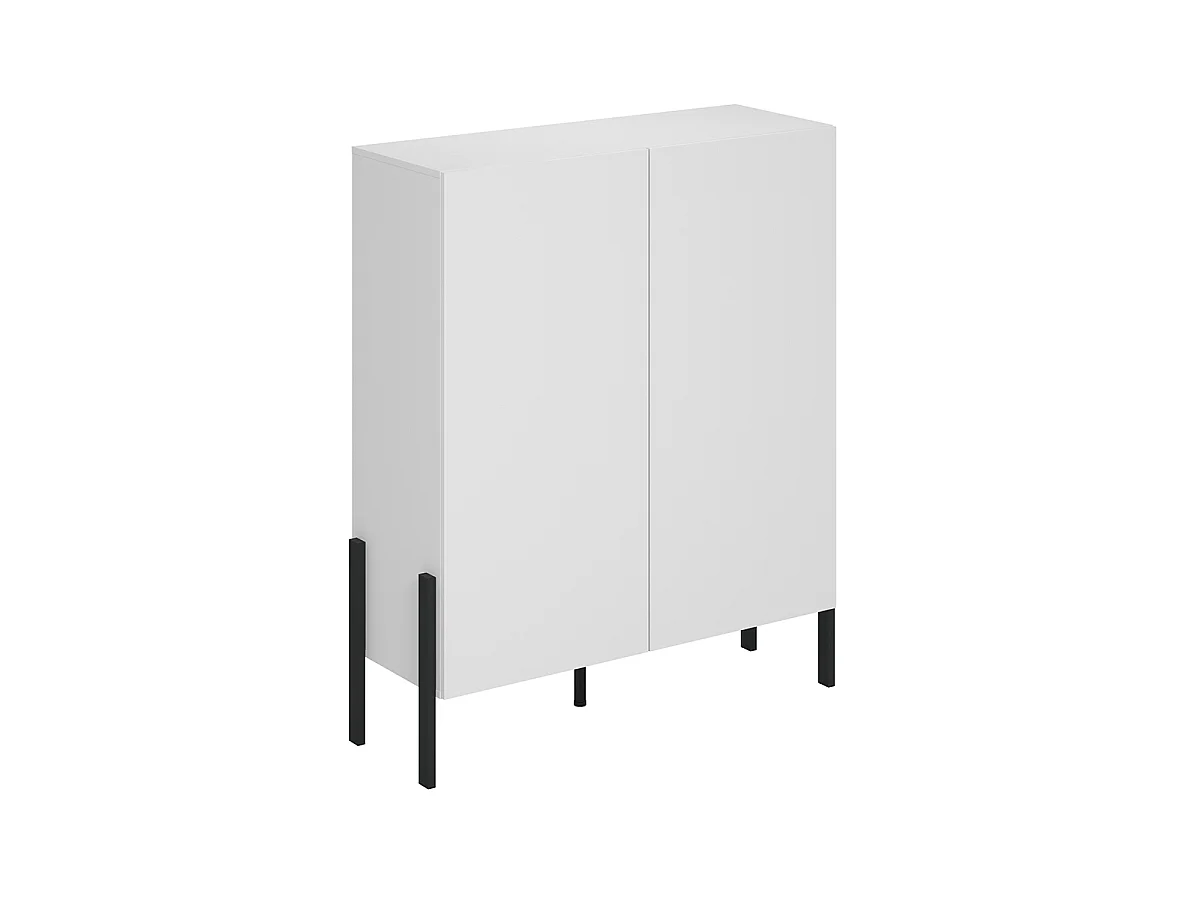 2-door tall sideboard Berenice White