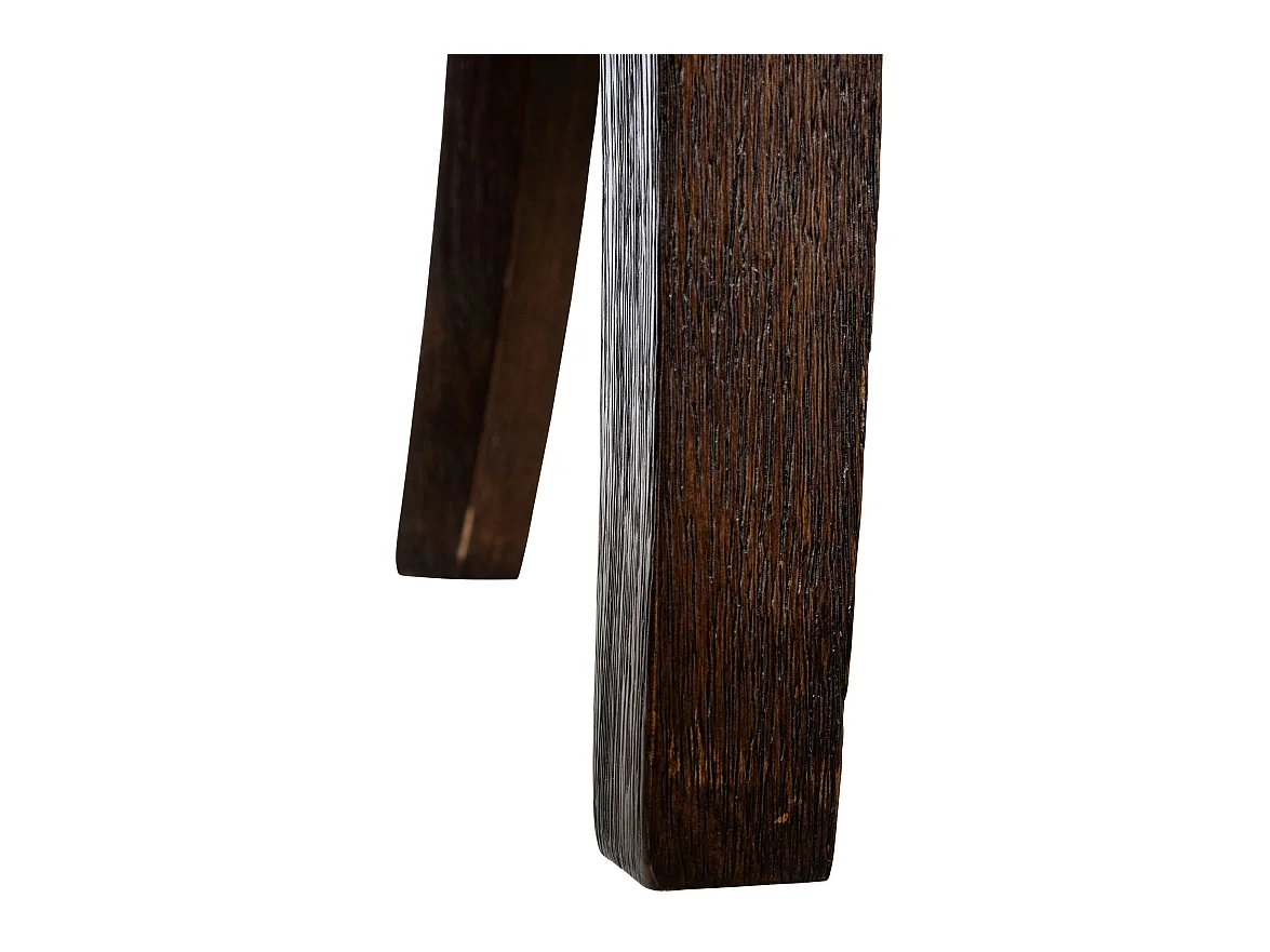 Esszimmerstuhl - Stoff & antik-dunkel - braun - Zadar