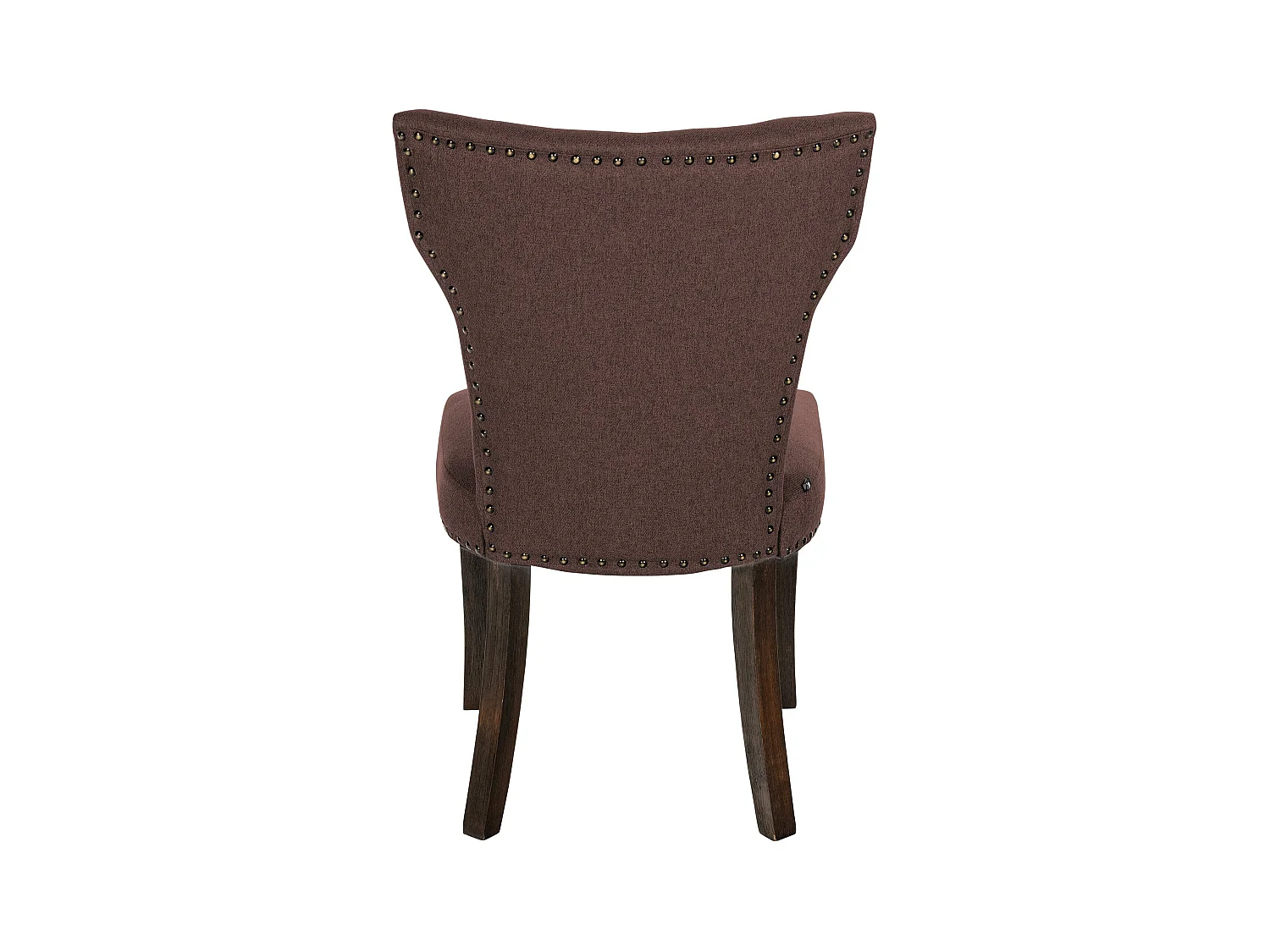 Esszimmerstuhl - Stoff & antik-dunkel - braun - Zadar