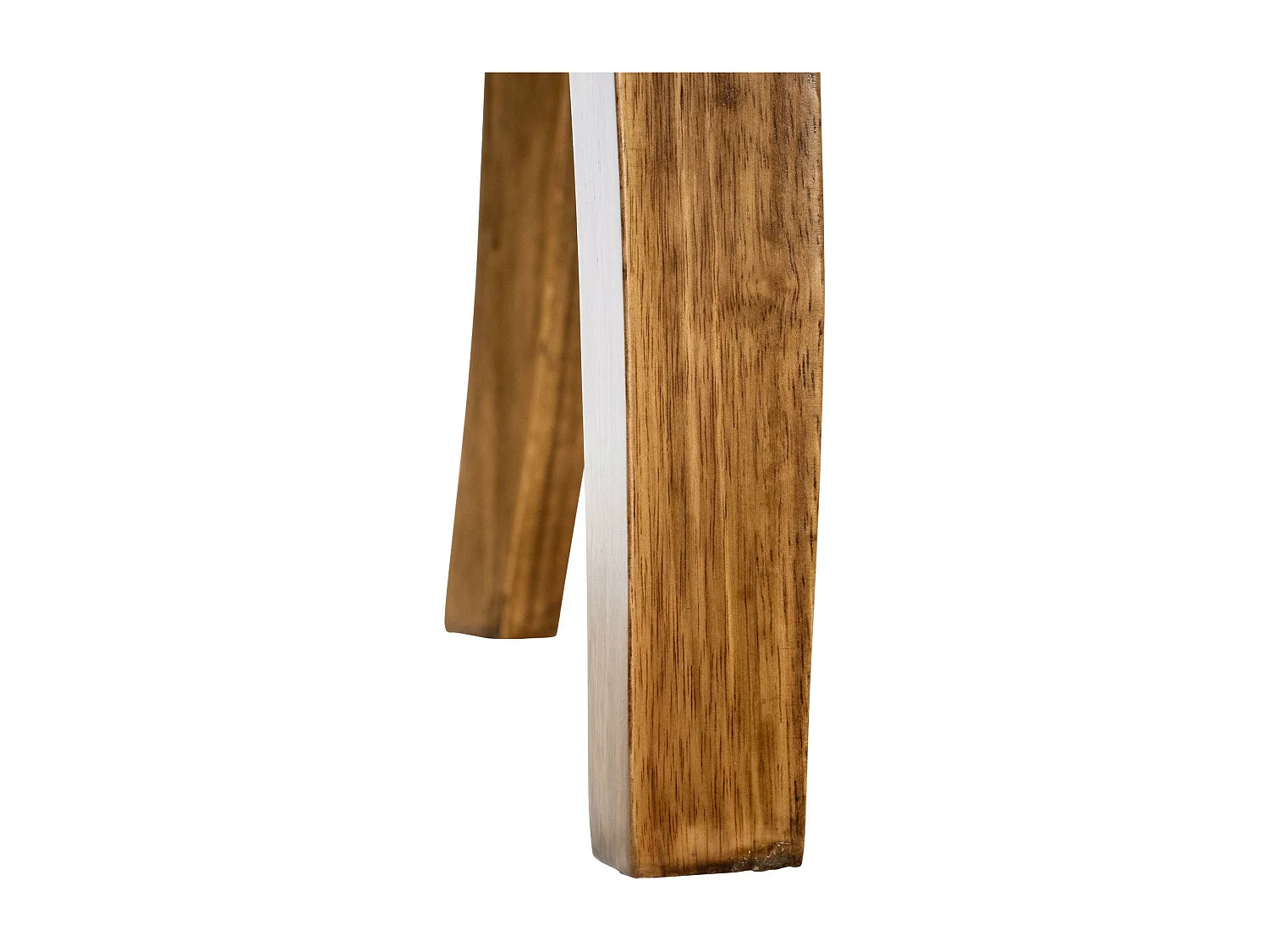 Lot de 2  chaise salle à manger - Tissu & Antique clair - Crème - Zadar