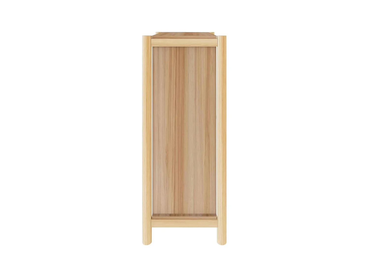 VidaXL Armoire à Chaussures en Bois d'Ingénierie 57,5x33x80 cm Naturel