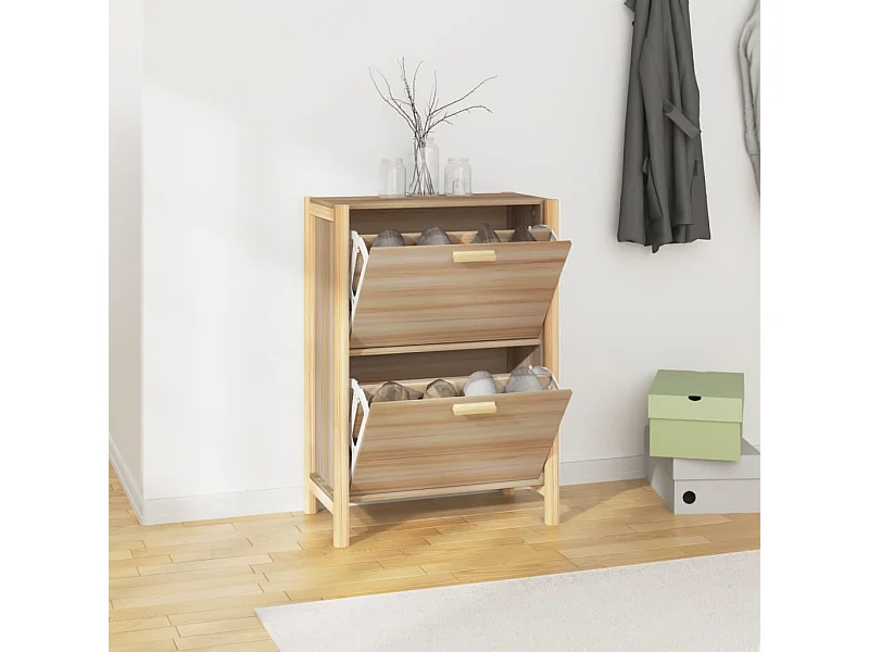 Schuhschrank 57,5x33x80 cm Holzwerkstoff