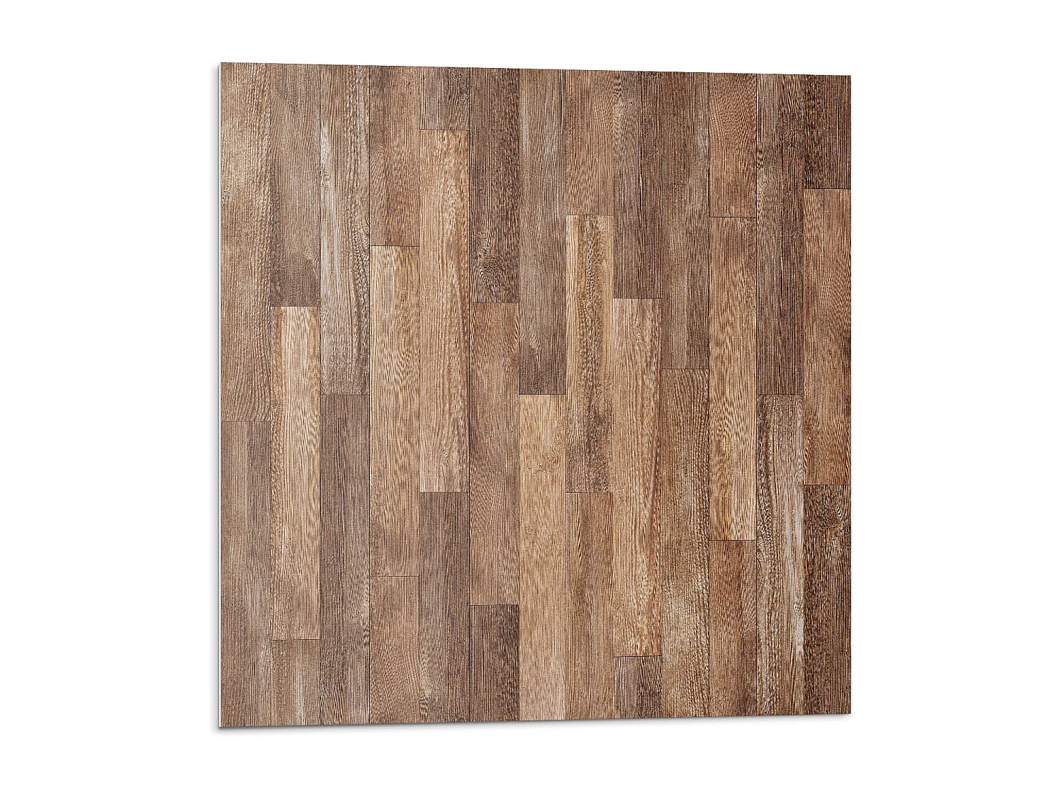 Selbstklebende Wandfliesen, Wandverkleidung innen - 20x20x20 - Dielenmuster