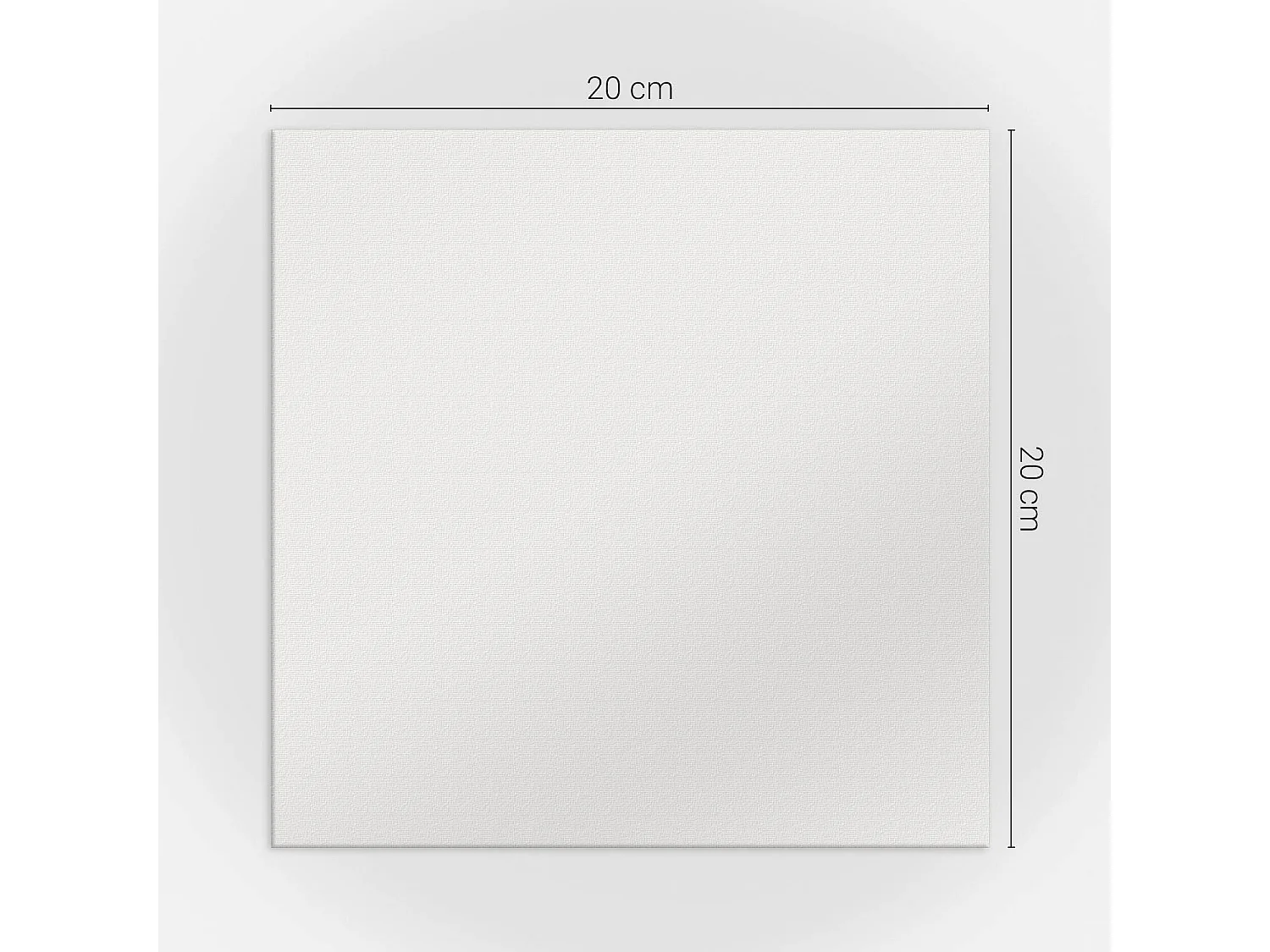 Selbstklebende Wandfliesen, Wandverkleidung innen - 20x20x20 - Farbe Grau