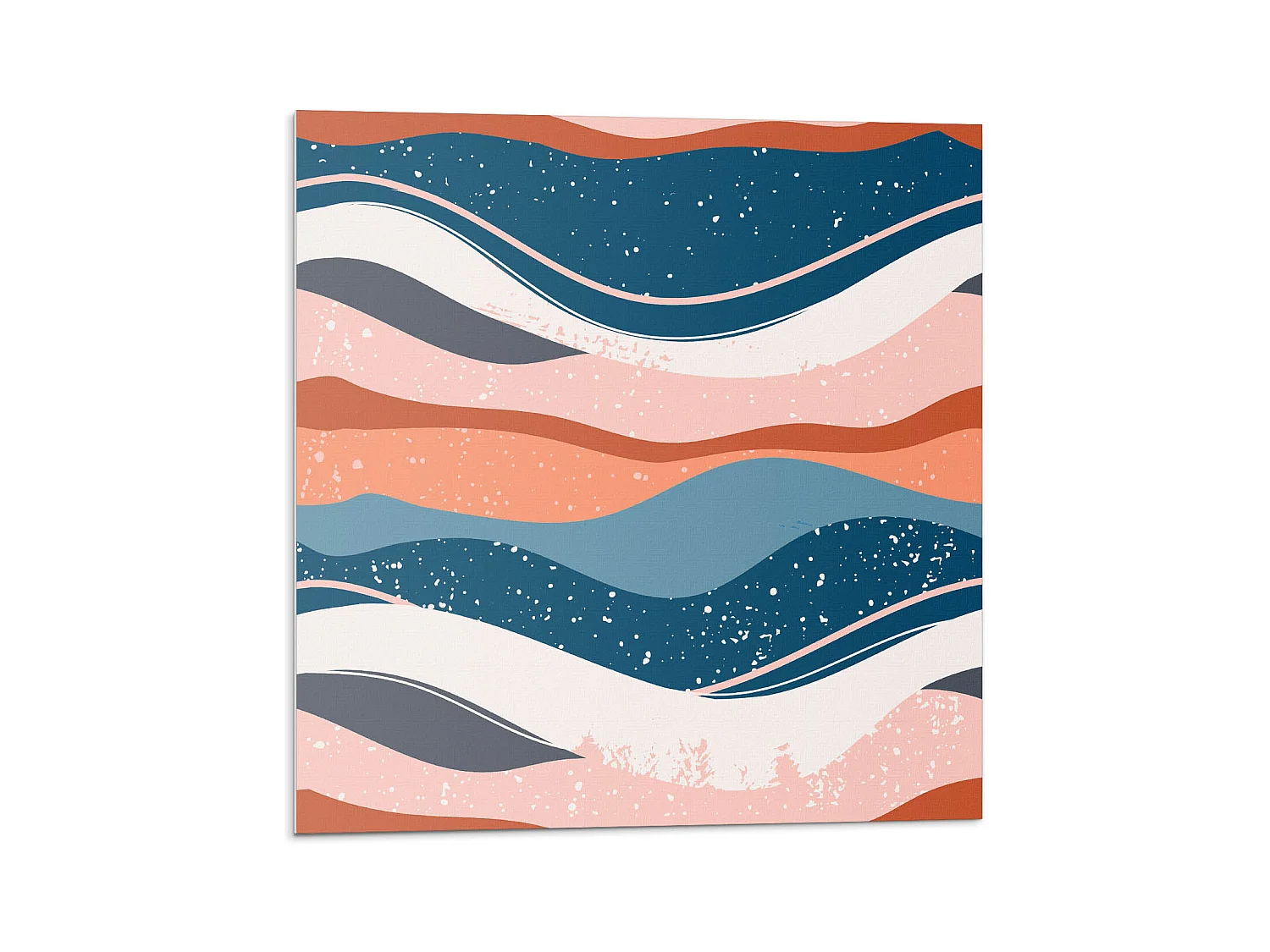 Carreaux autocollants PVC, Carrelage PVC adhésif - 9x30x30 - Vagues dans des motifs abstraits