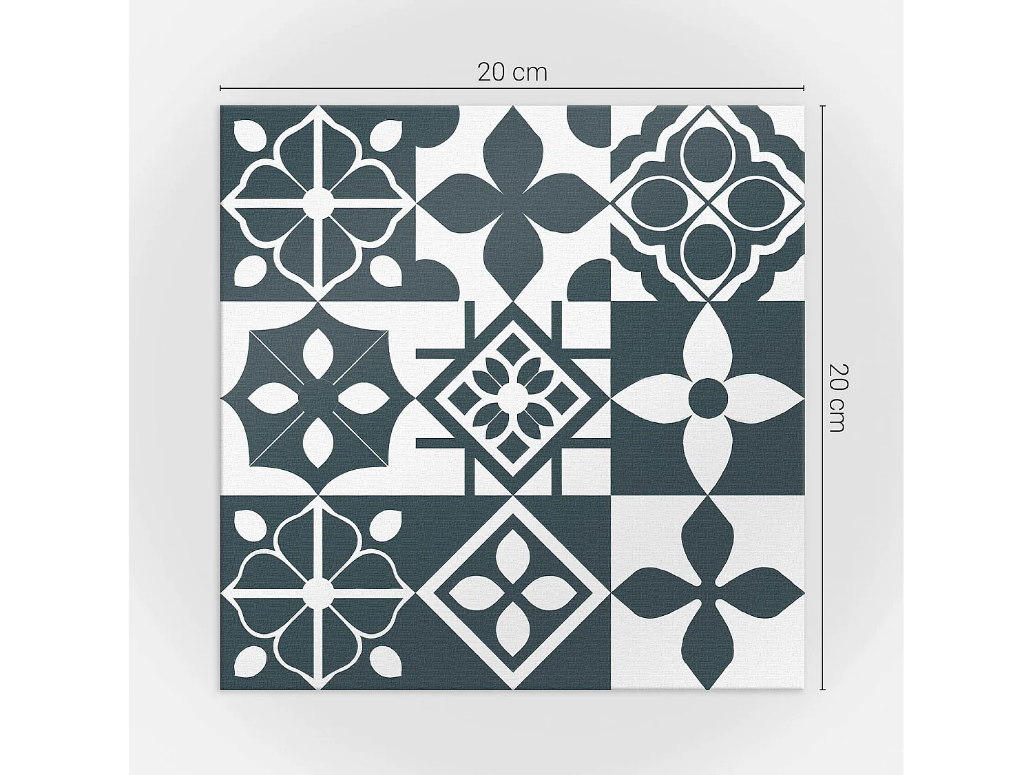 Selbstklebende Wandfliesen, Wandverkleidung innen - 20x20x20 - Geometrische Muster in Fliesen