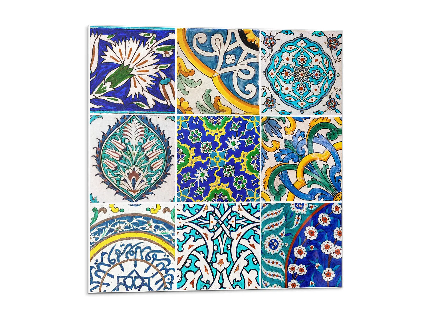 Carreaux autocollants PVC, Carrelage PVC adhésif - 20x20x20 - Motifs céramiques en mosaïque