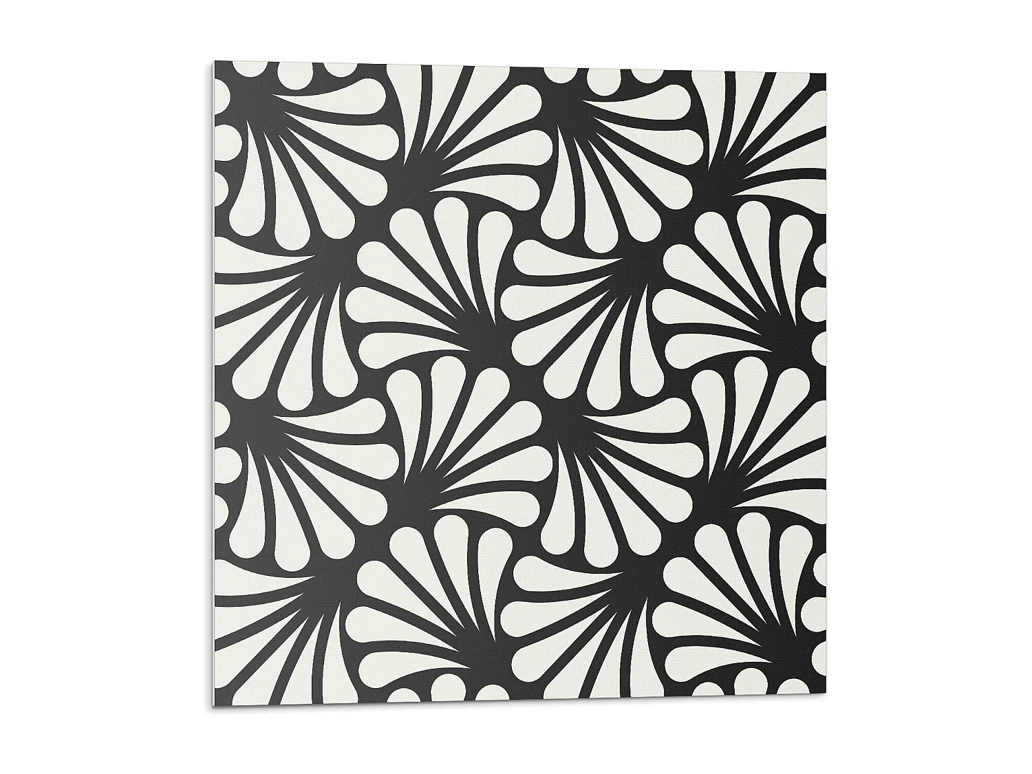 Selbstklebende Wandfliesen, Wandverkleidung innen - 20x20x20 - Stilvolles Blattmuster