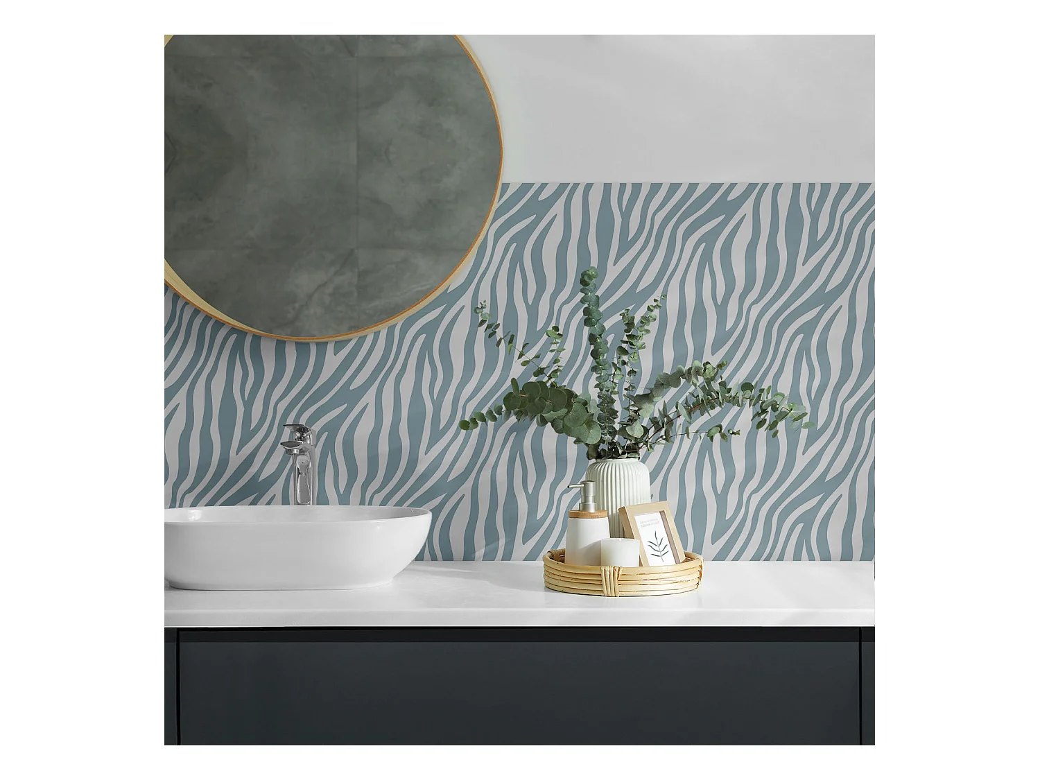 Selbstklebende Wandfliesen, Wandverkleidung innen- 9x30x30 - Rohbeton Strukturr