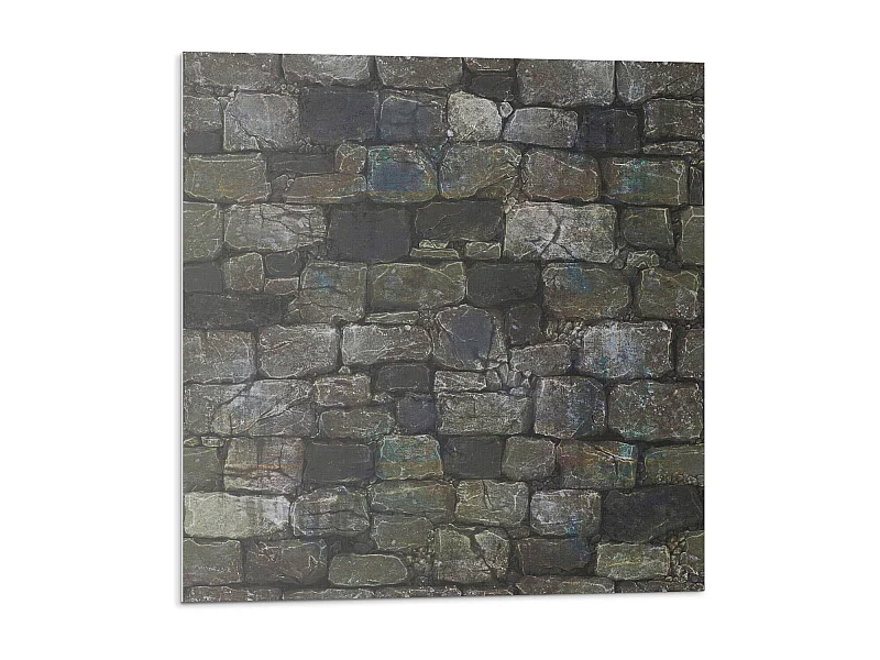 Selbstklebende Wandfliesen, Wandverkleidung innen- 9x30x30 - Rohbeton Strukturr