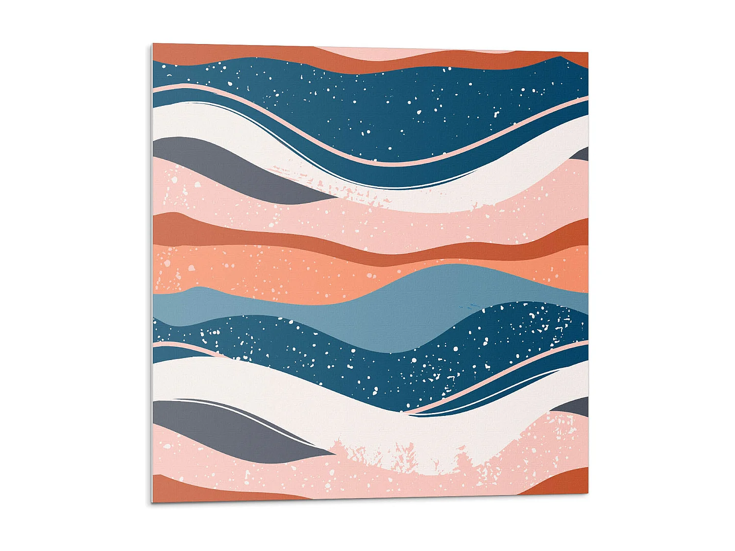 Piastrelle in vinile, piastrelle in PVC - 20x20x20 - Onde in modelli astratti