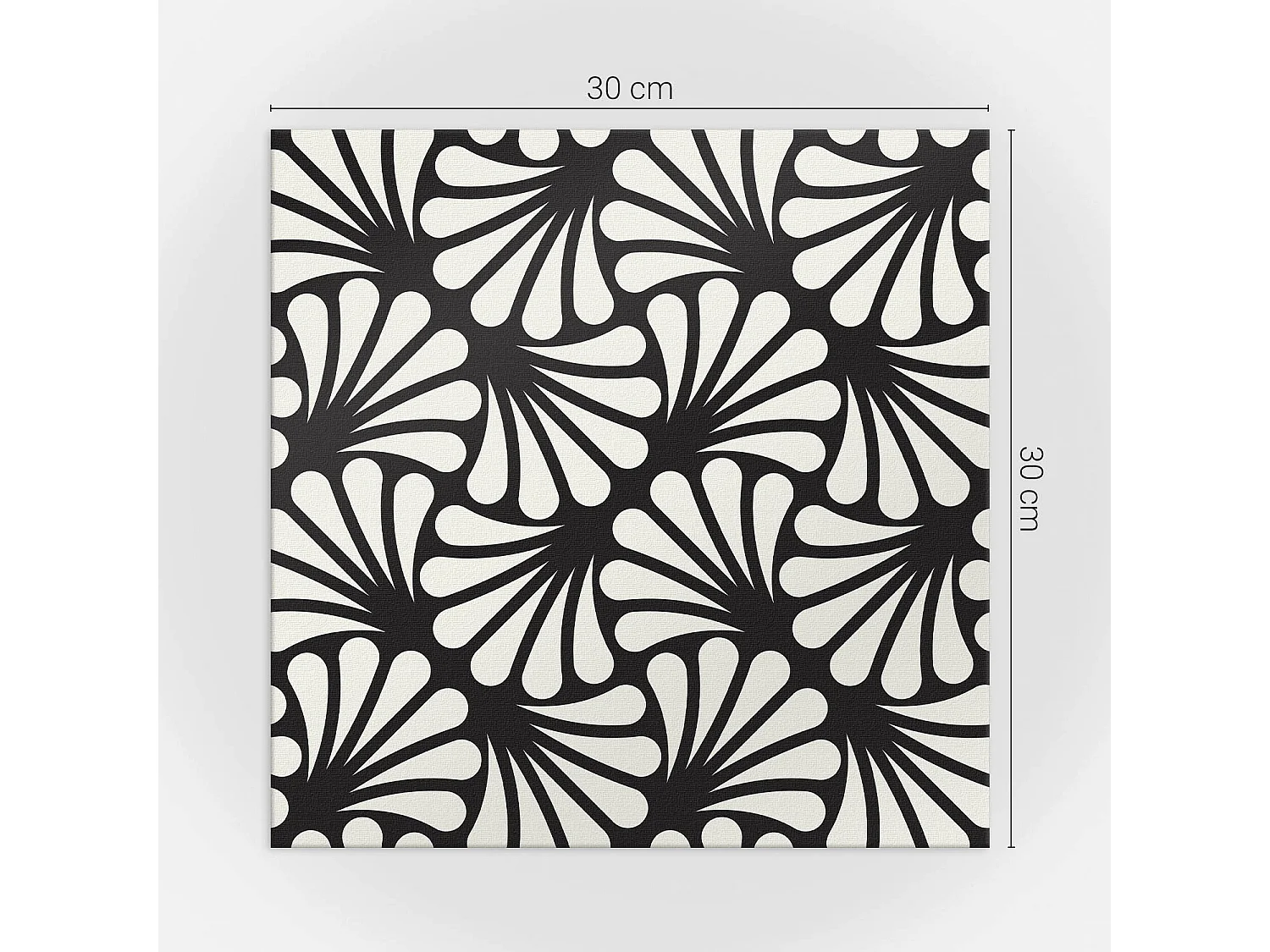 Selbstklebende Wandfliesen, Wandverkleidung innen- 9x30x30 - Rohbeton Strukturr