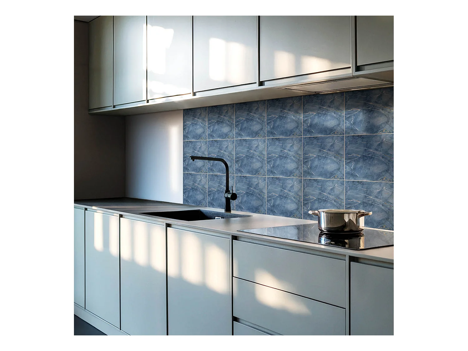 Selbstklebende Wandfliesen, Wandverkleidung innen - 20x20x20 - Natursteinmuster