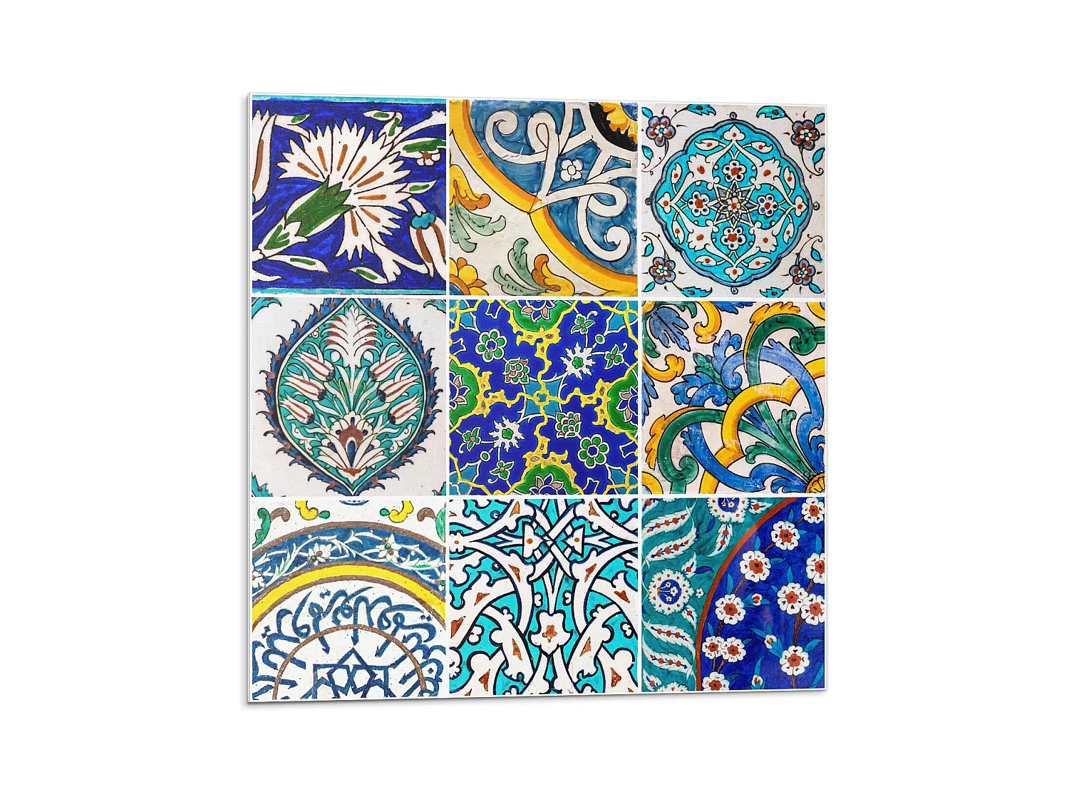 Carreaux autocollants PVC, Carrelage PVC adhésif - 9x30x30 - Motifs céramiques en mosaïque