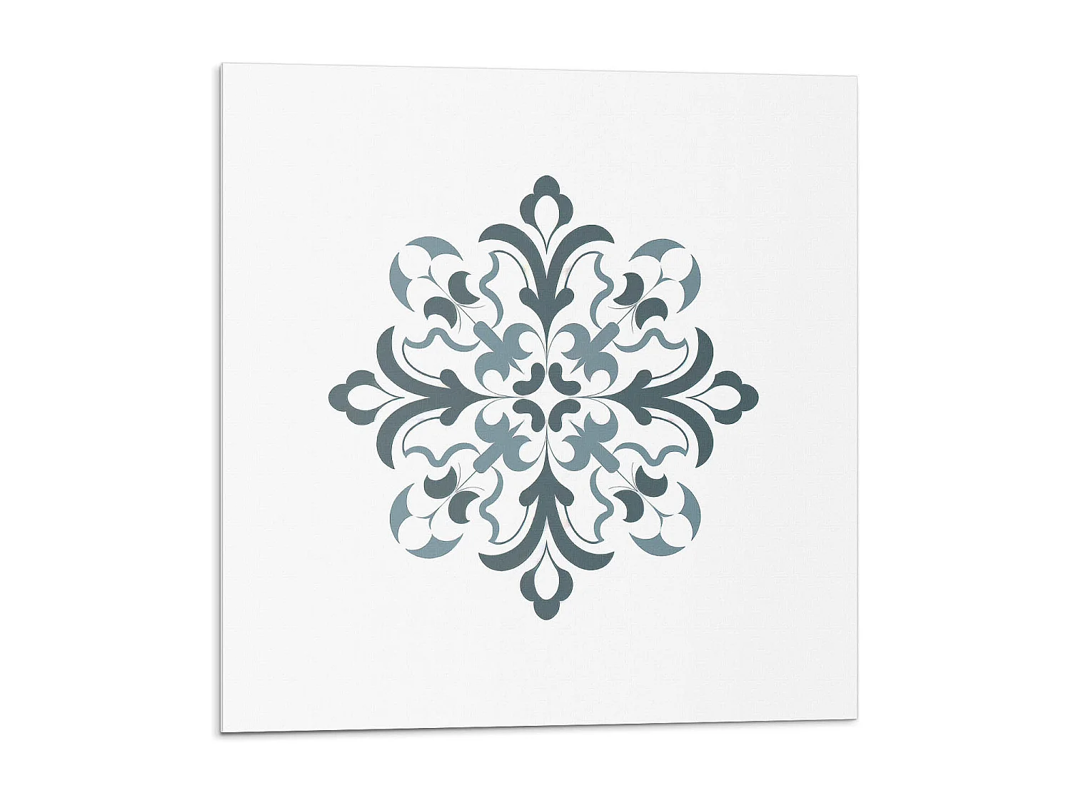 Carreaux autocollants PVC, Carrelage PVC adhésif - 9x30x30 - Motif floral en symétrie