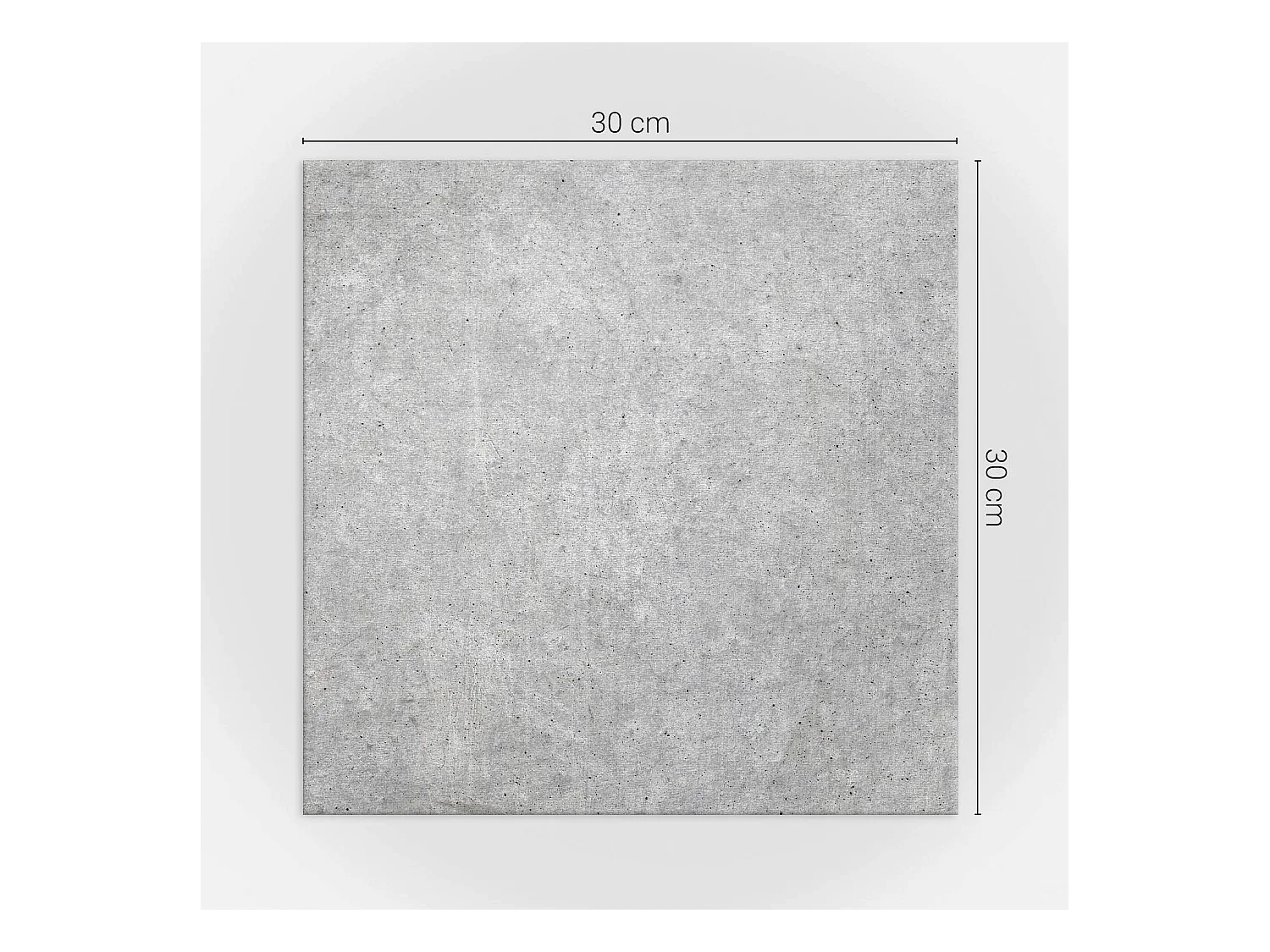 Selbstklebende Wandfliesen, Wandverkleidung innen- 9x30x30 - Rohbeton Strukturr