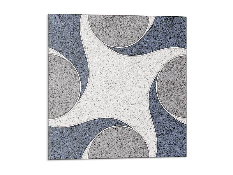 Selbstklebende Wandfliesen, Wandverkleidung innen- 9x30x30 - Rohbeton Strukturr