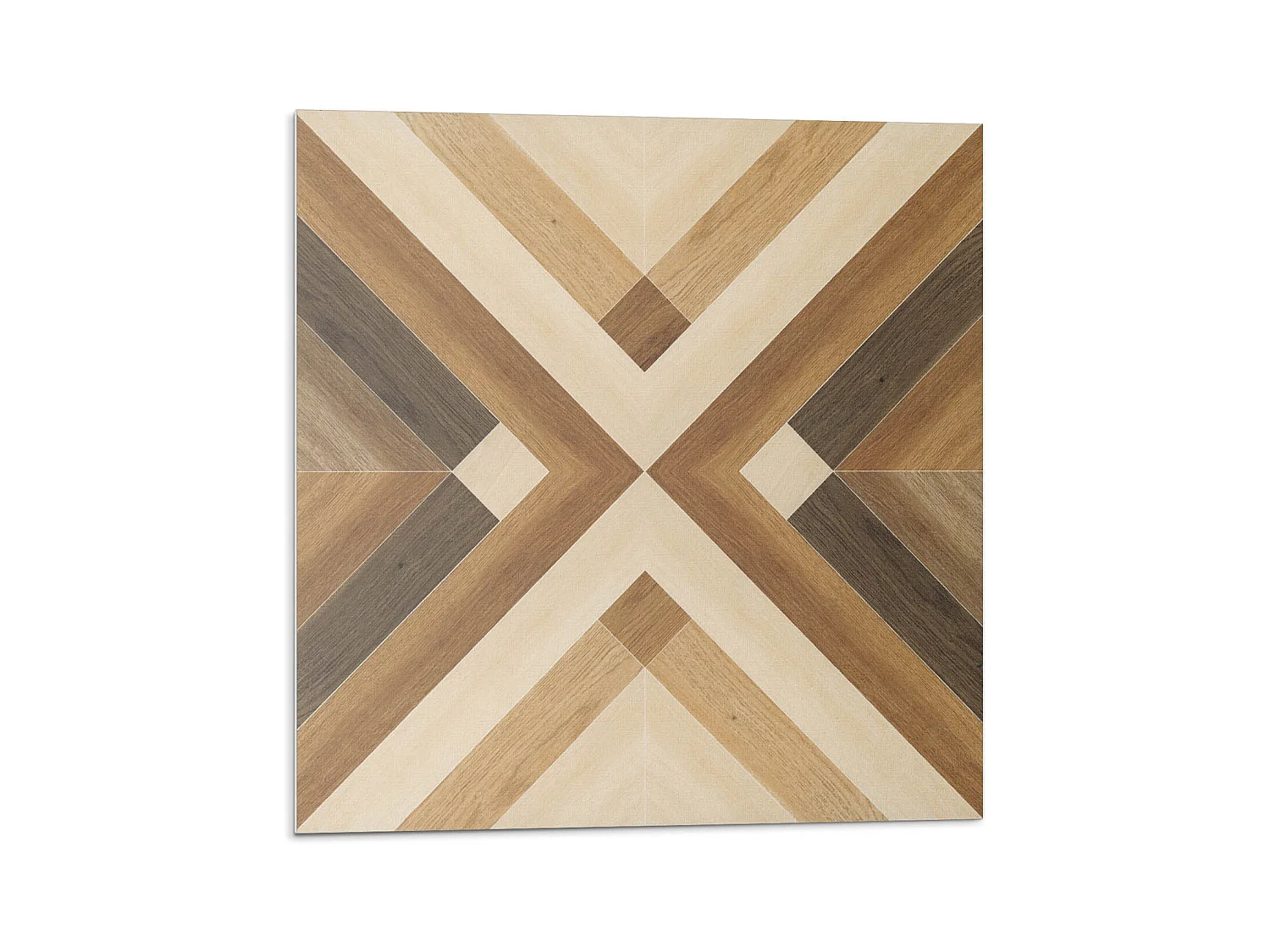 Carreaux autocollants PVC, Carrelage PVC adhésif - 20x20x20 - Motif à carreaux géométrique