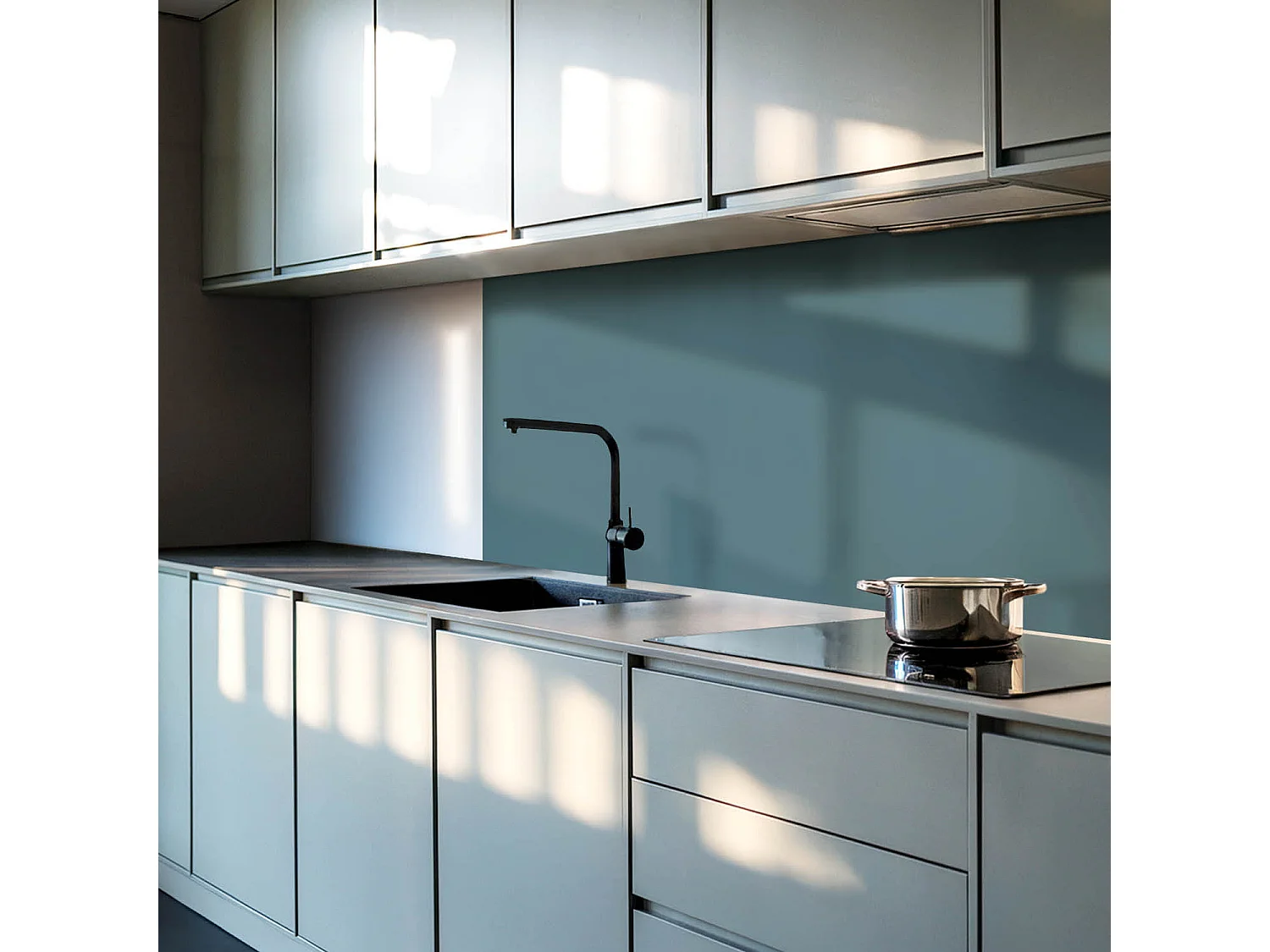 Carreaux autocollants PVC, Carrelage PVC adhésif - 20x20x20 - Couleur Sarcelle foncé