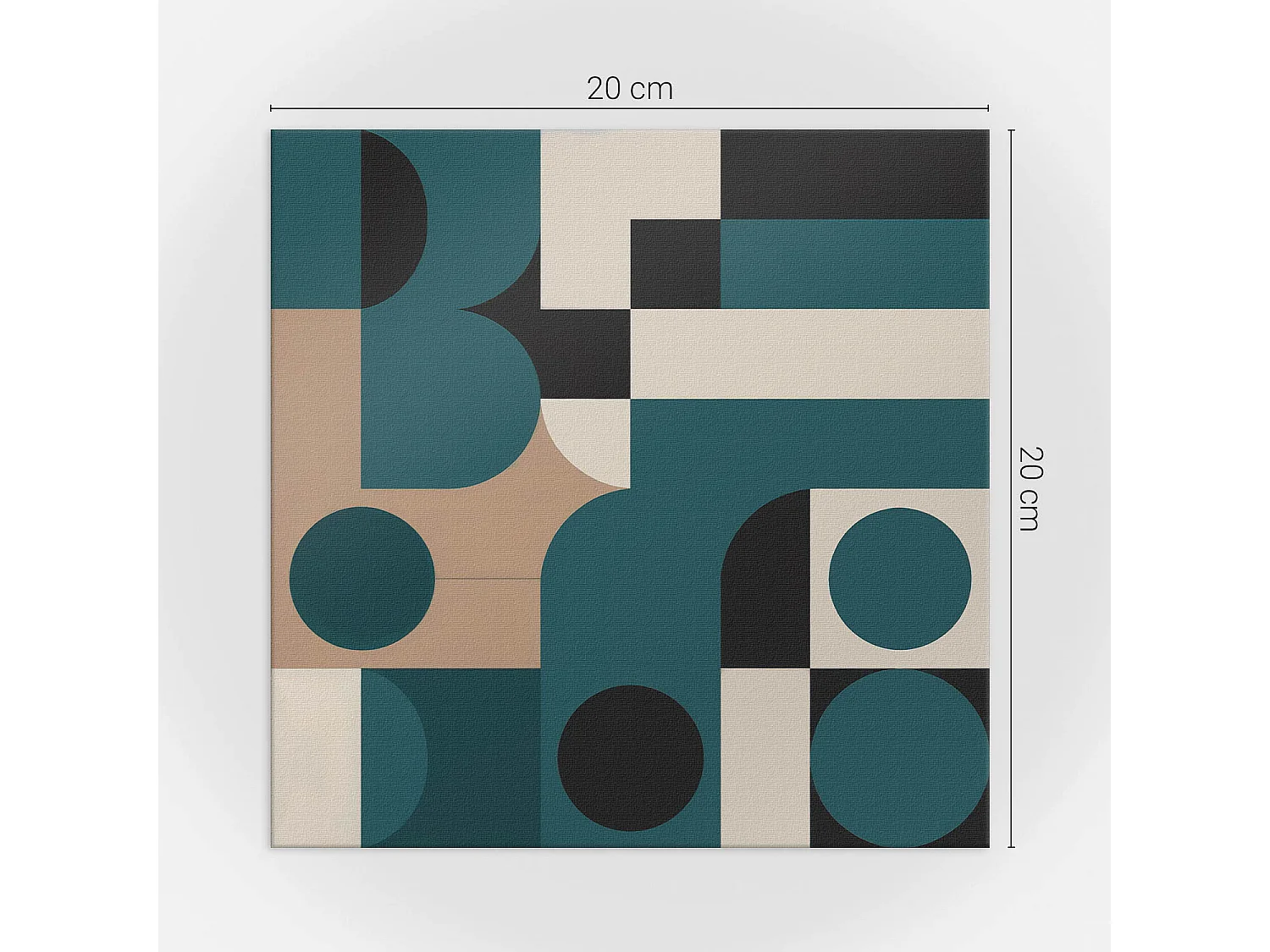 Selbstklebende Wandfliesen, Wandverkleidung innen - 20x20x20 - Abstrakte Formen und Gestalten