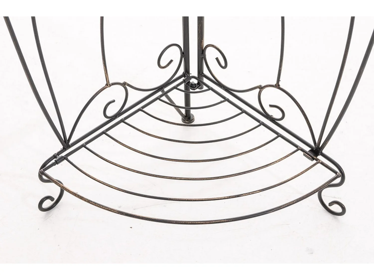 Étagères sur pied - Métal - 40 x 30 x 154cm - Bronze - Irma